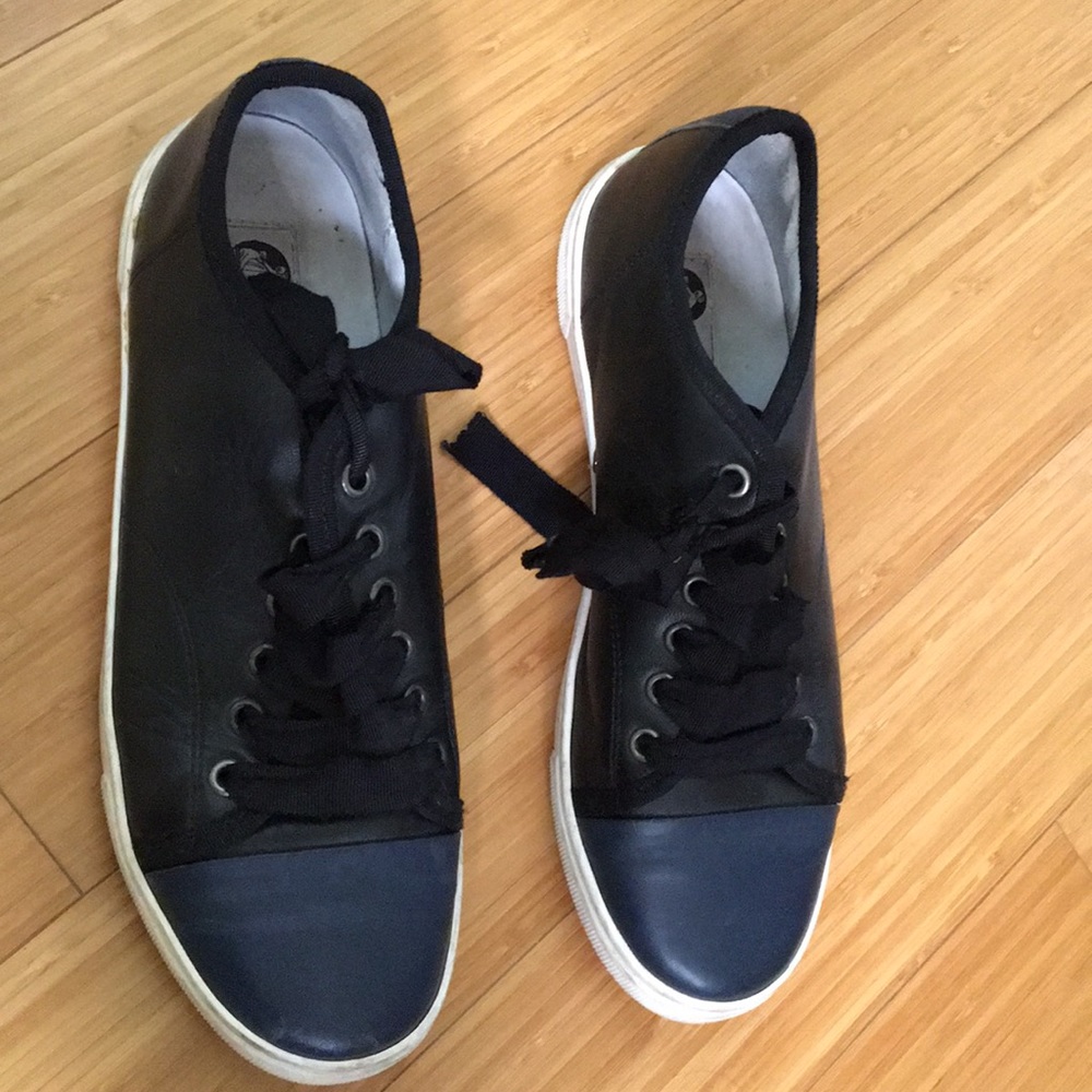 Lanvin two toned sneakers
